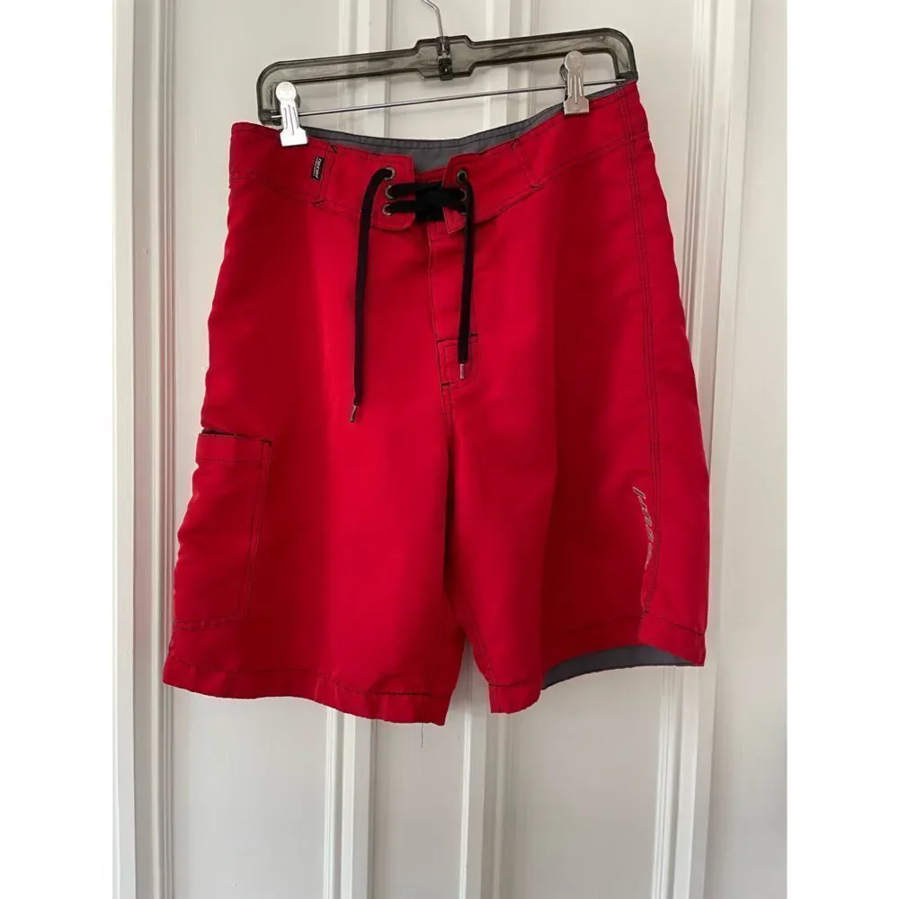 Ripcurl mens red board shorts 32 - Picture 1 of 3